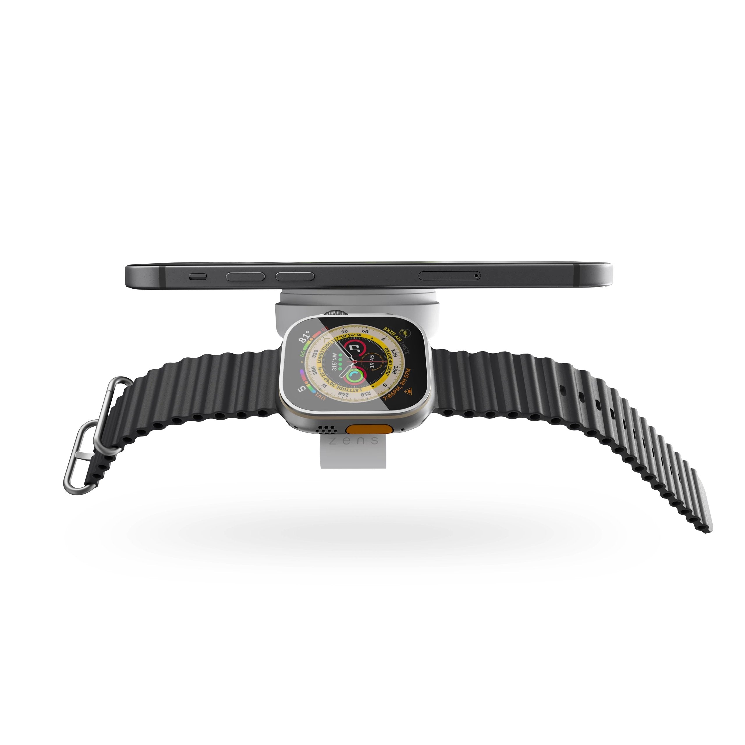 Zens 2-In-1 - Inductiva Ladematte - 2-In-1 Magsafe