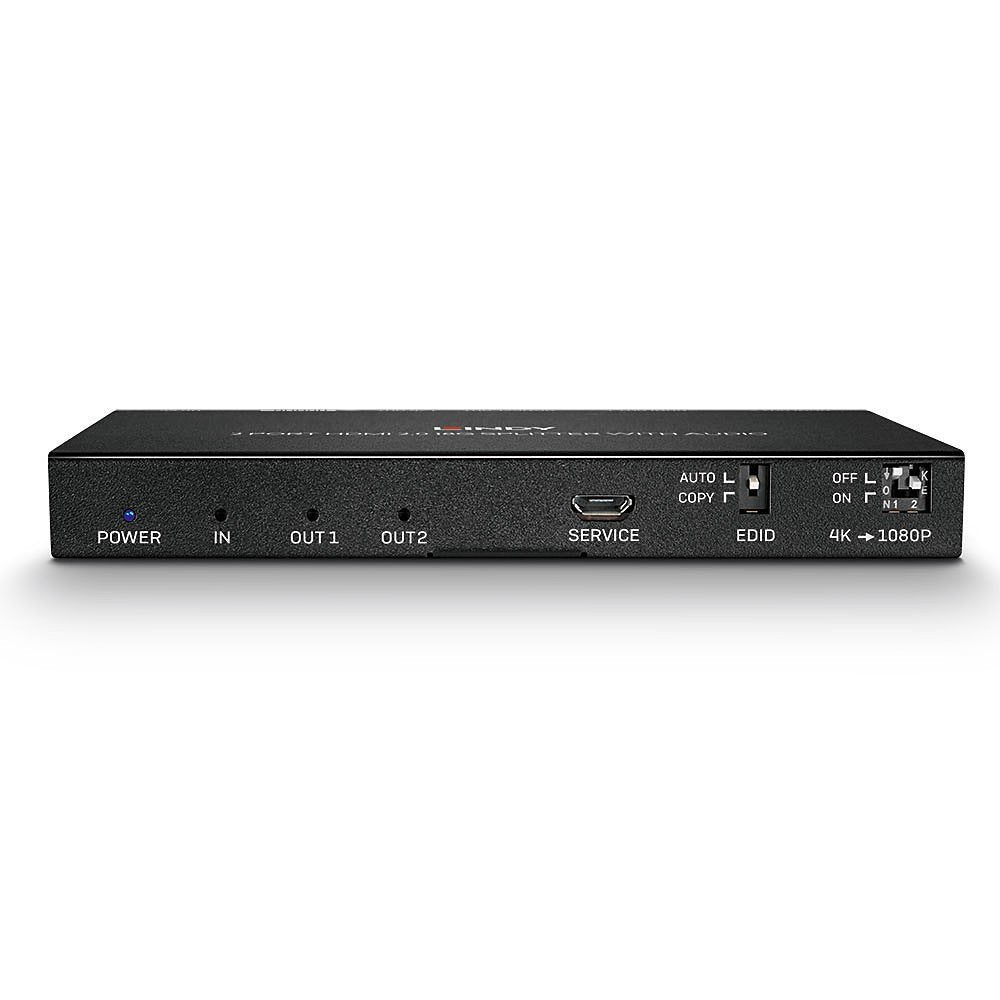 Lindy Divisor Hdmi 2.0 18g De 2 Puertos Con Audio
