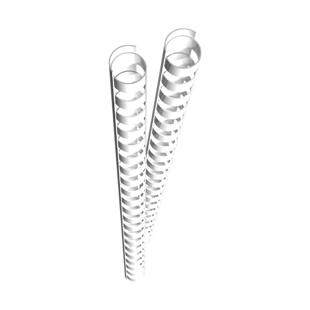 Genie Spiralbinderücken 12mm Blanco 25 Mk