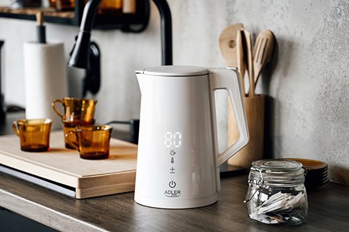 Hervidor Eléctrico Adler Ad 1345w Blanco