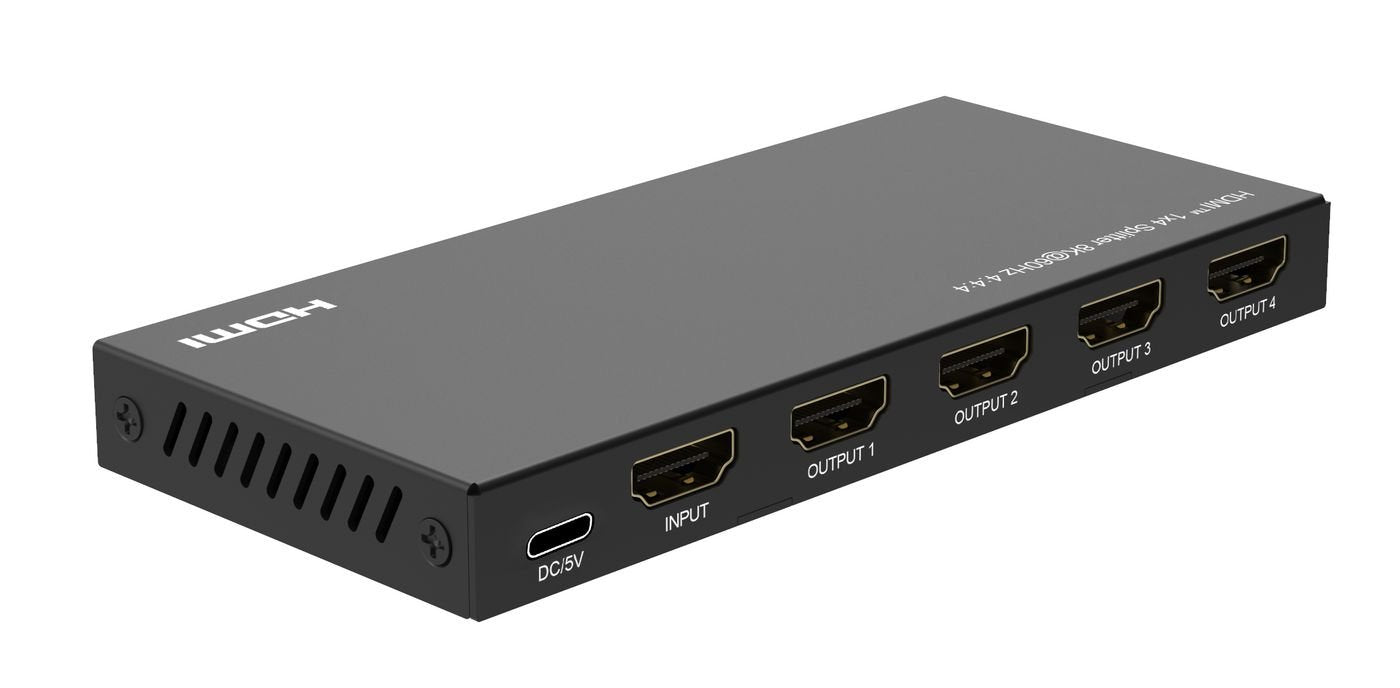 8k@60hz Hdmi Splitter 1x4,  4:4:4