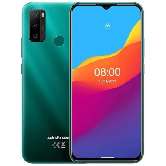 EAN 6937748734550 - Ulefone Note 10P 16,6 cm (6.52") SIM doble Android 11 4G MicroUSB 2 GB 128 GB 5500 mAh Verde imagen 1