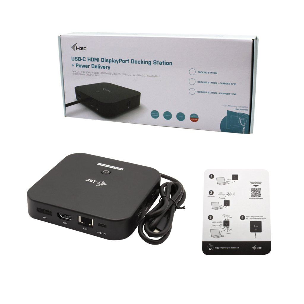 EAN 8595611704147 - i-tec C31HDMIDPDOCKPD base para portátil y replicador de puertos Alámbrico USB 3.2 Gen 1 (3.1 Gen 1) Type imagen 7