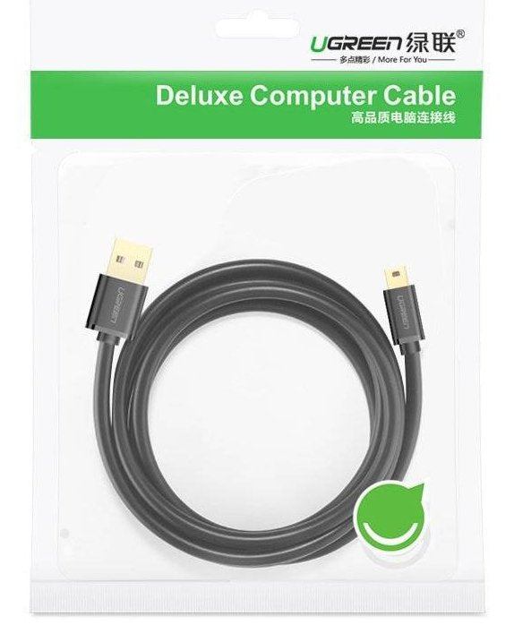 EAN 6957303813858 - Ugreen US132 cable USB USB 2.0 1,5 m USB A Mini-USB A 0,48 Gbit/s Negro imagen 6