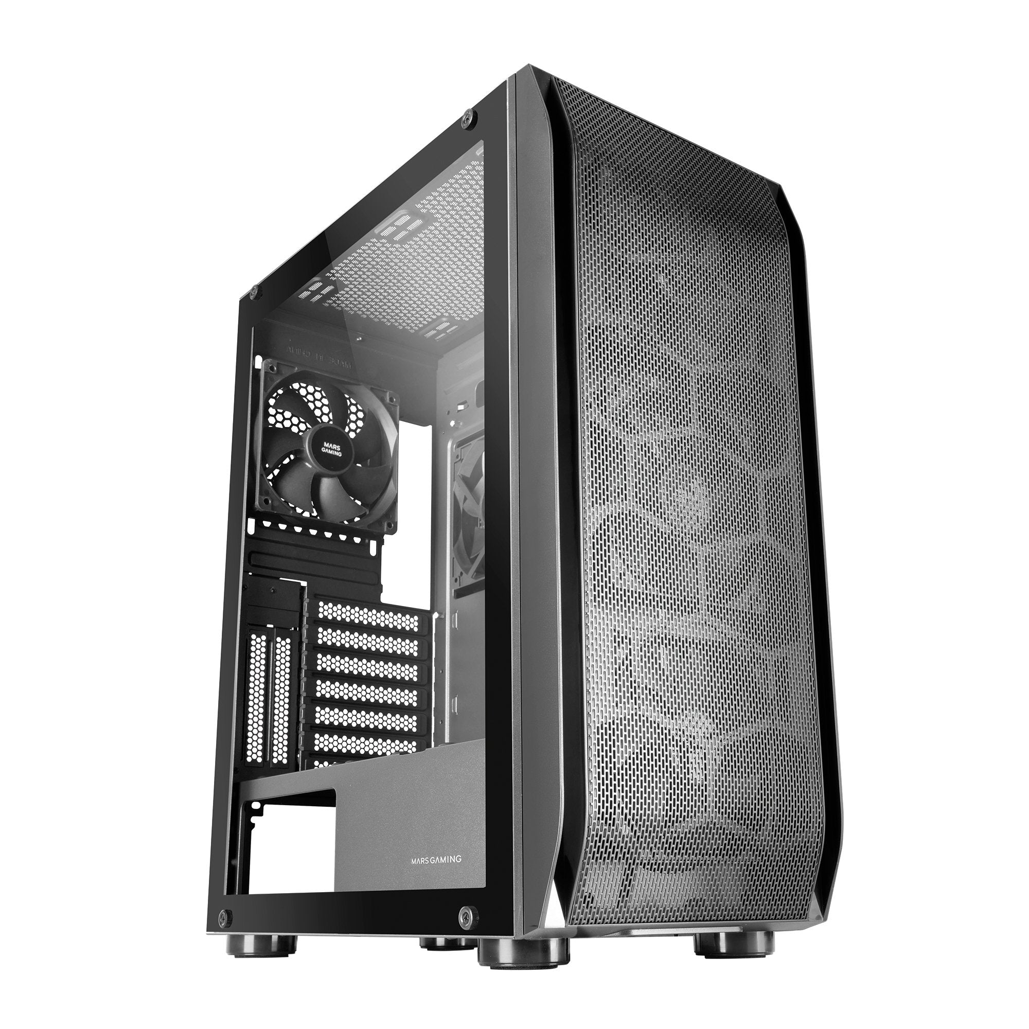 Caja Gaming Torre Mars Gaming Mc-Pro2 Negra