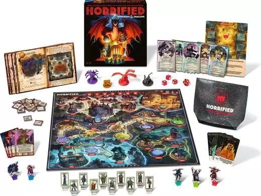 Ravensburger Horrified Dungeons & Dragons, Juego De Mesa 24755