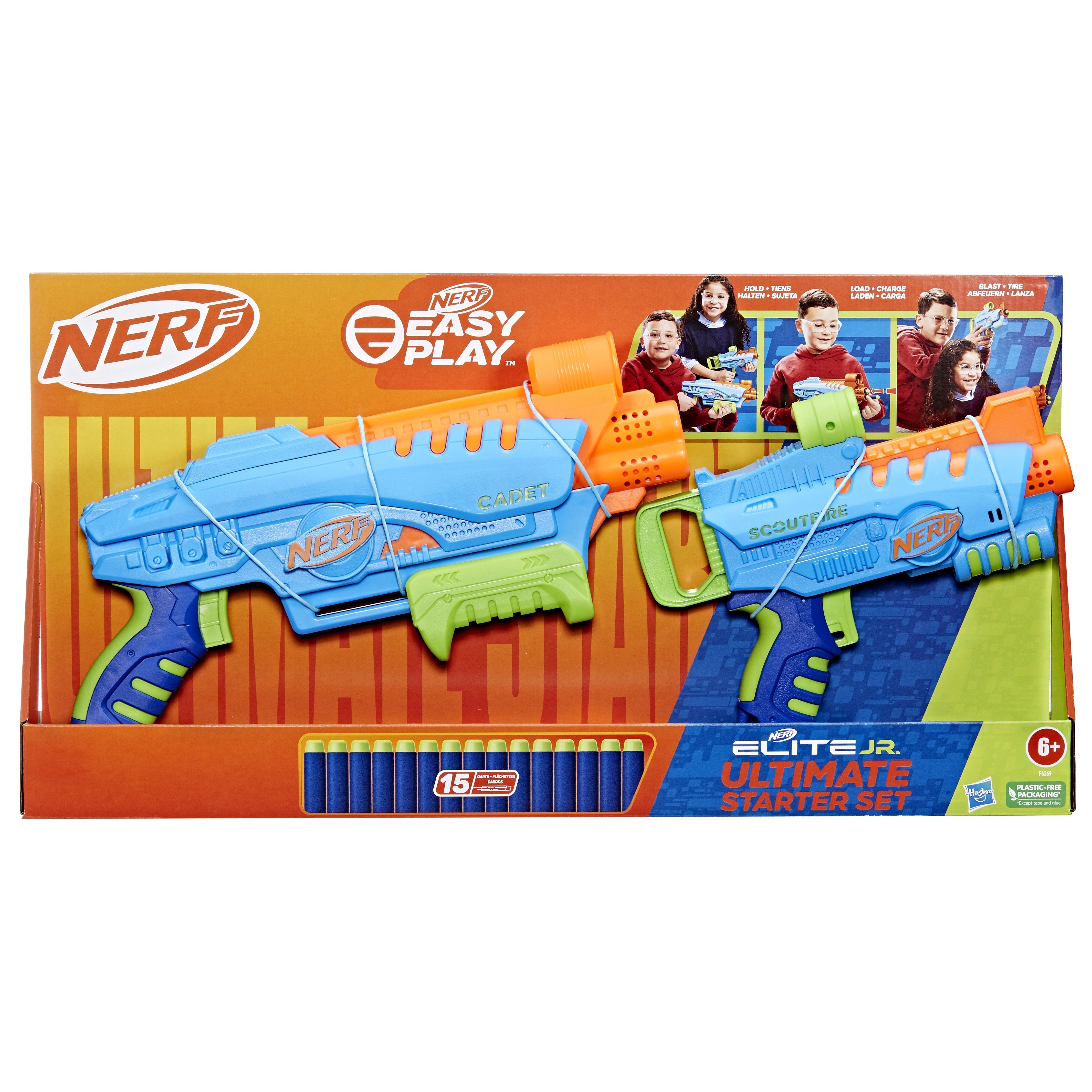 Pistola Hasbro Nerf Elite Junior Ultimate Starter Set, F6369eu4