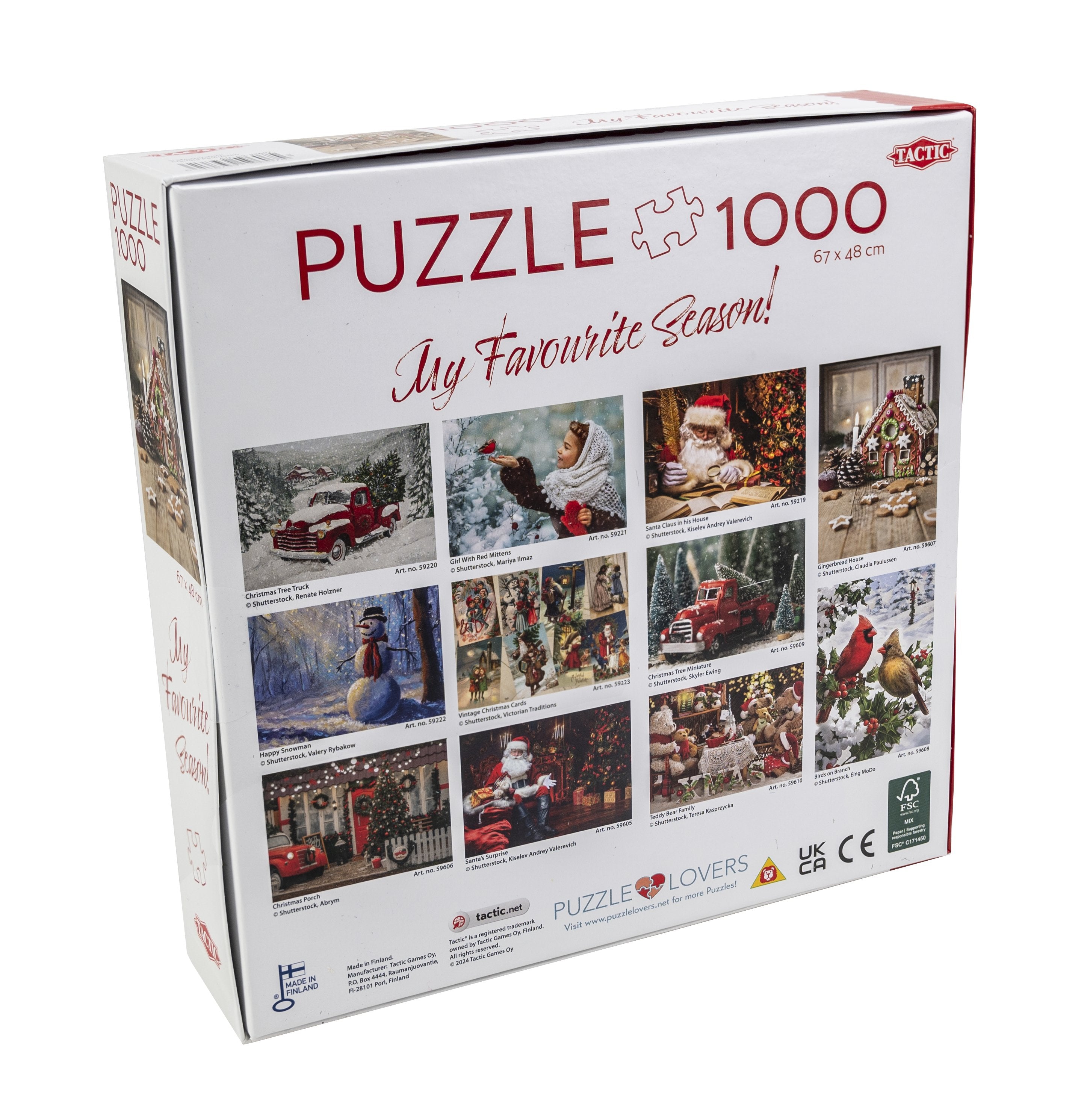 Puzzle 1000 Elementów Domek Z Piernika