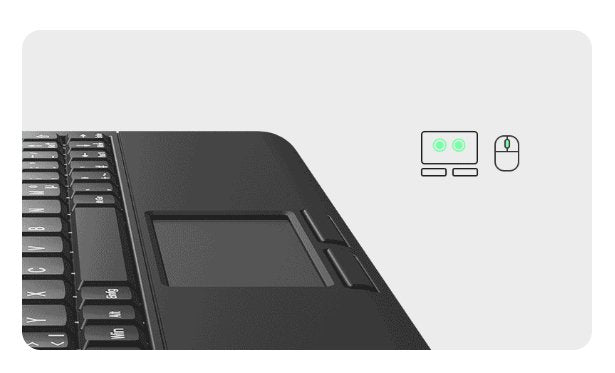 EAN 4250078172949 - KeySonic KSK-3210ELU (DE) teclado Hogar USB QWERTZ Alemán Negro imagen 3
