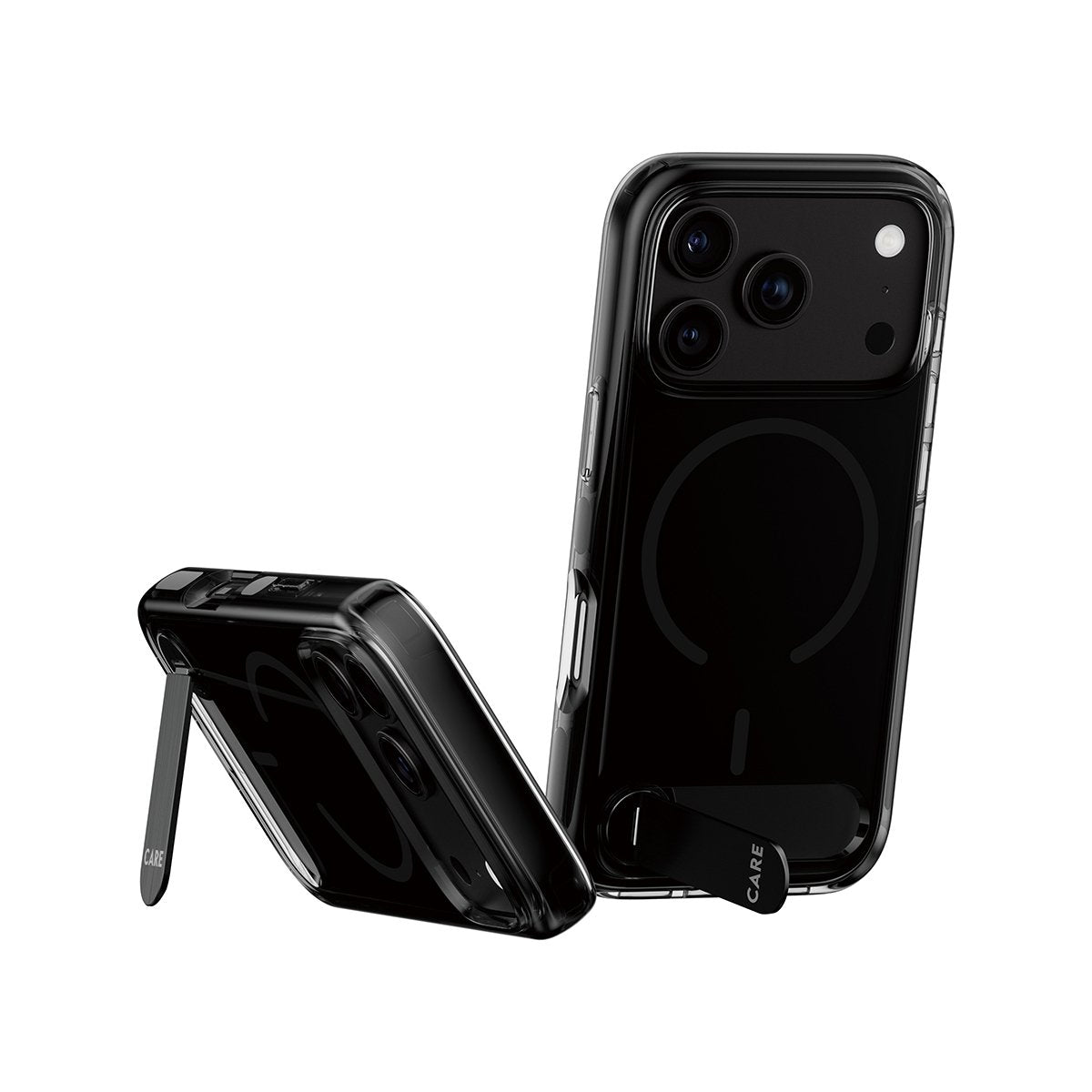 Care By Panzerglass Kickstand Case Smokey M. Negro Magsafe Iphone 17 Pro