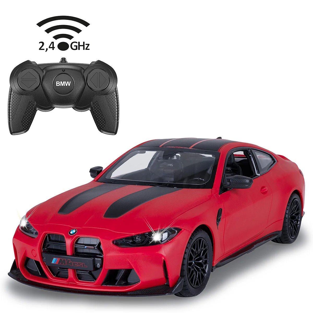 Jamara Bmw M4 Csl 1:16 Rojo2,4ghz
