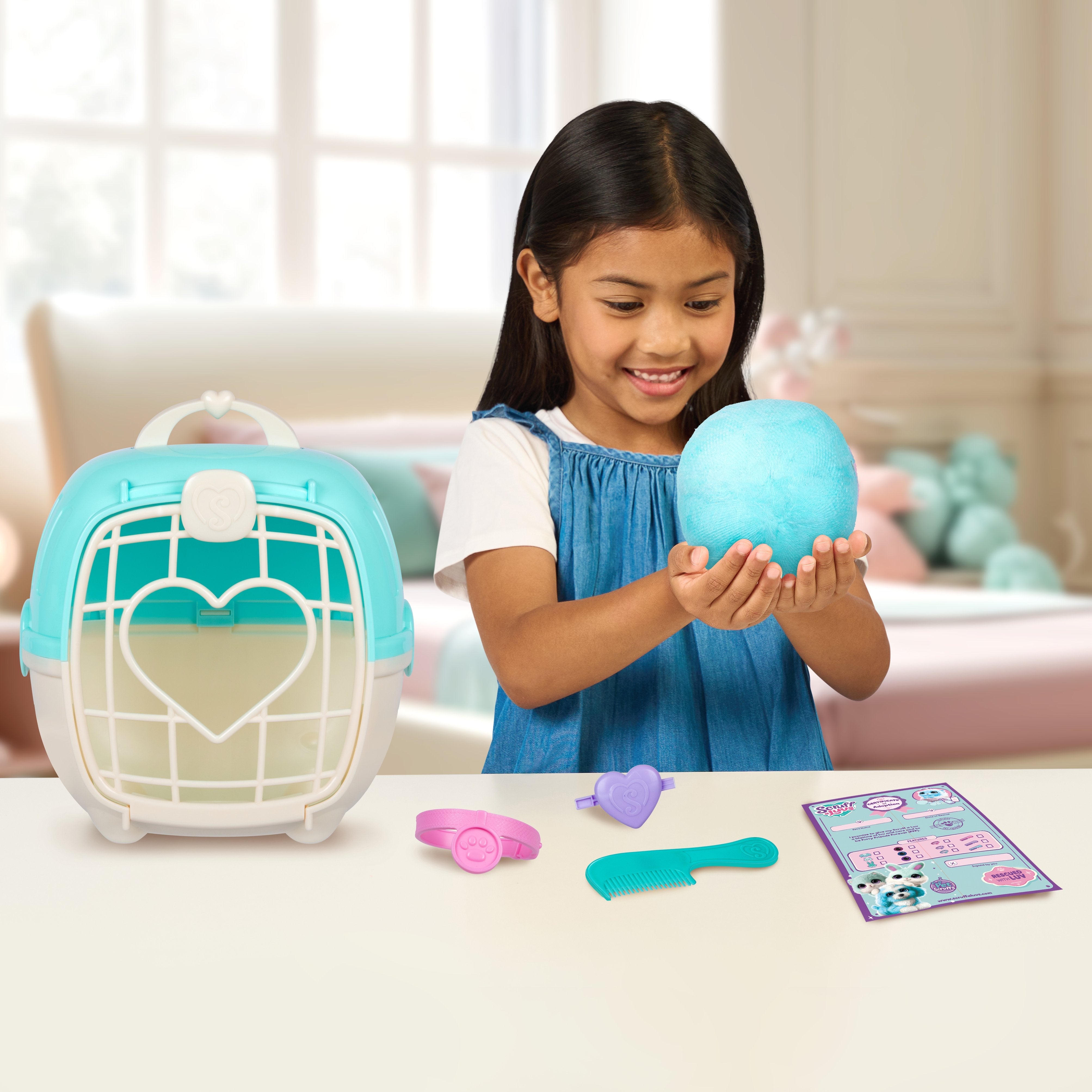 Moose Toys Ltd. Scruffaluvs - Pet Scruffs Einzelpack Azul (Sortierter Artikel) 30327