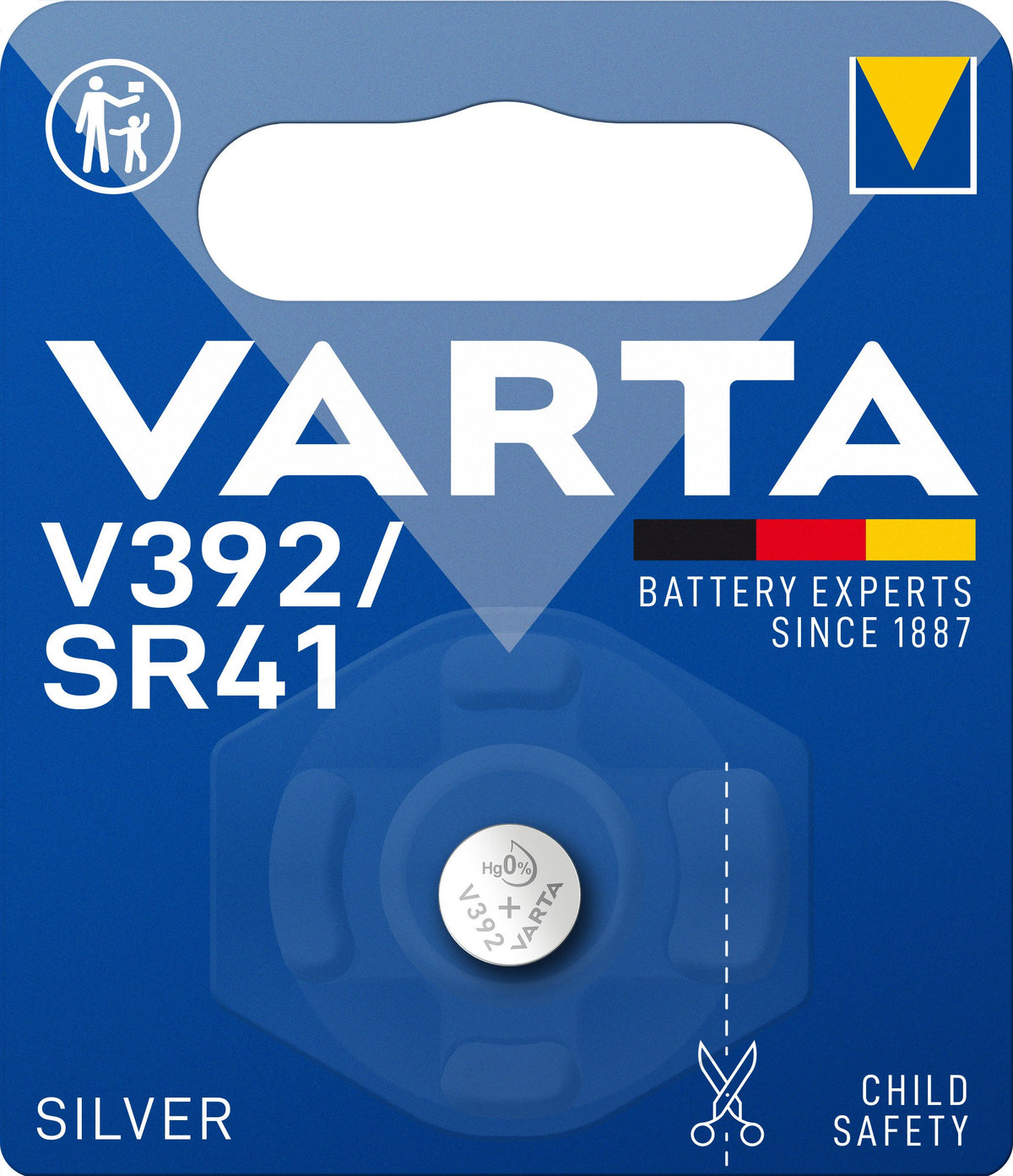 EAN 4008496317257 - Varta V392 Batería de un solo uso Óxido de plata imagen 2