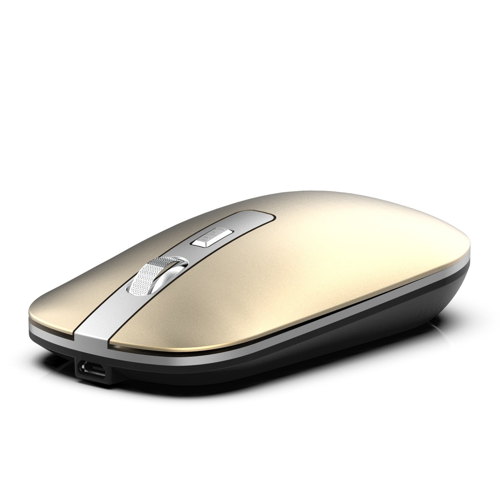 Raton  Inca Iwm-531rs 1600 Dpi,Wrls & Bt, Spec Metalilic Sl
