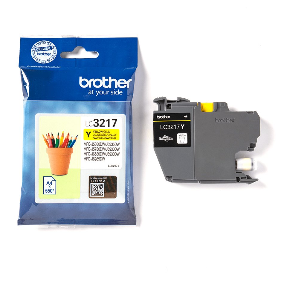 Tinta Original Brother Lc-3217y Amarillo