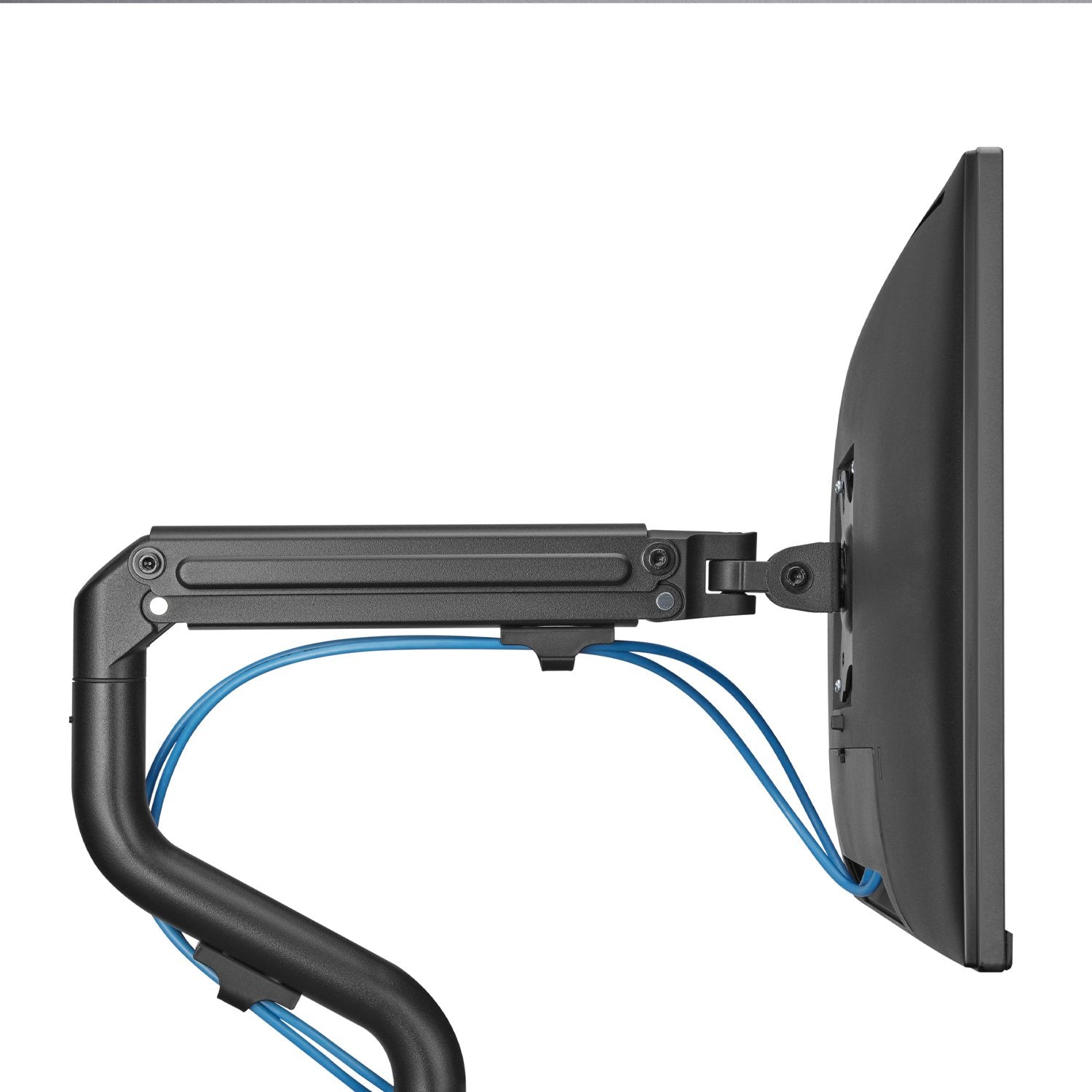 Aisens Soporte De Mesa Eco Contrapeso Giratorio E Inclinable Para Monitor/Tv 8kg (3 Pivotes - 2 Brazos) De 17-32 -