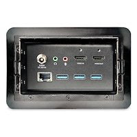 Startech.Com Kitbzdock Puente De Conferencia Av 3840 X 2160 Pixeles Ethernet Negro