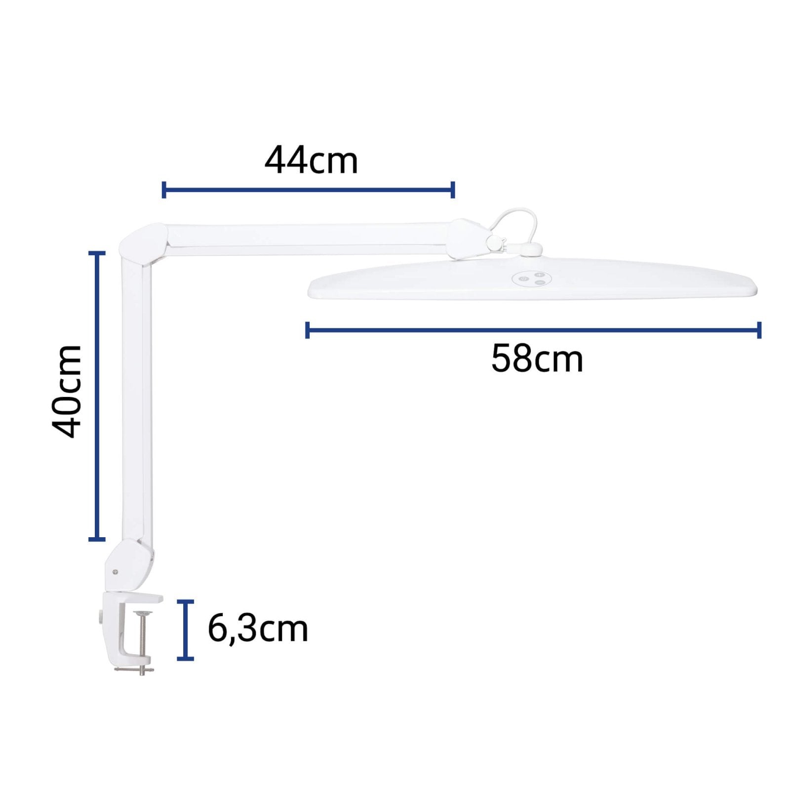 Lámpara Maul 8205602  De Mesa Blanco