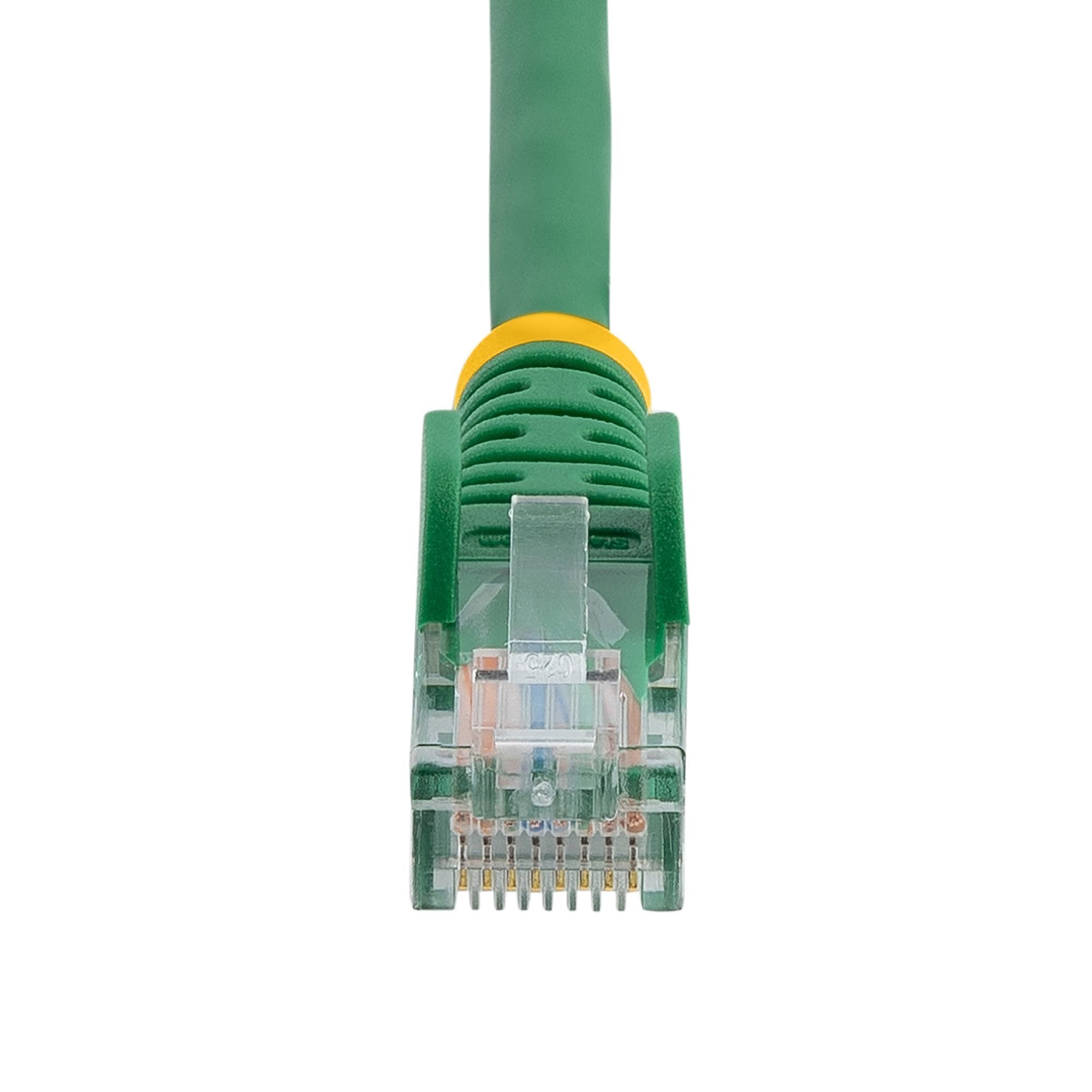 Cable De Red De 5m Verde Cat5e Cabl Ethernet Sin Enganche