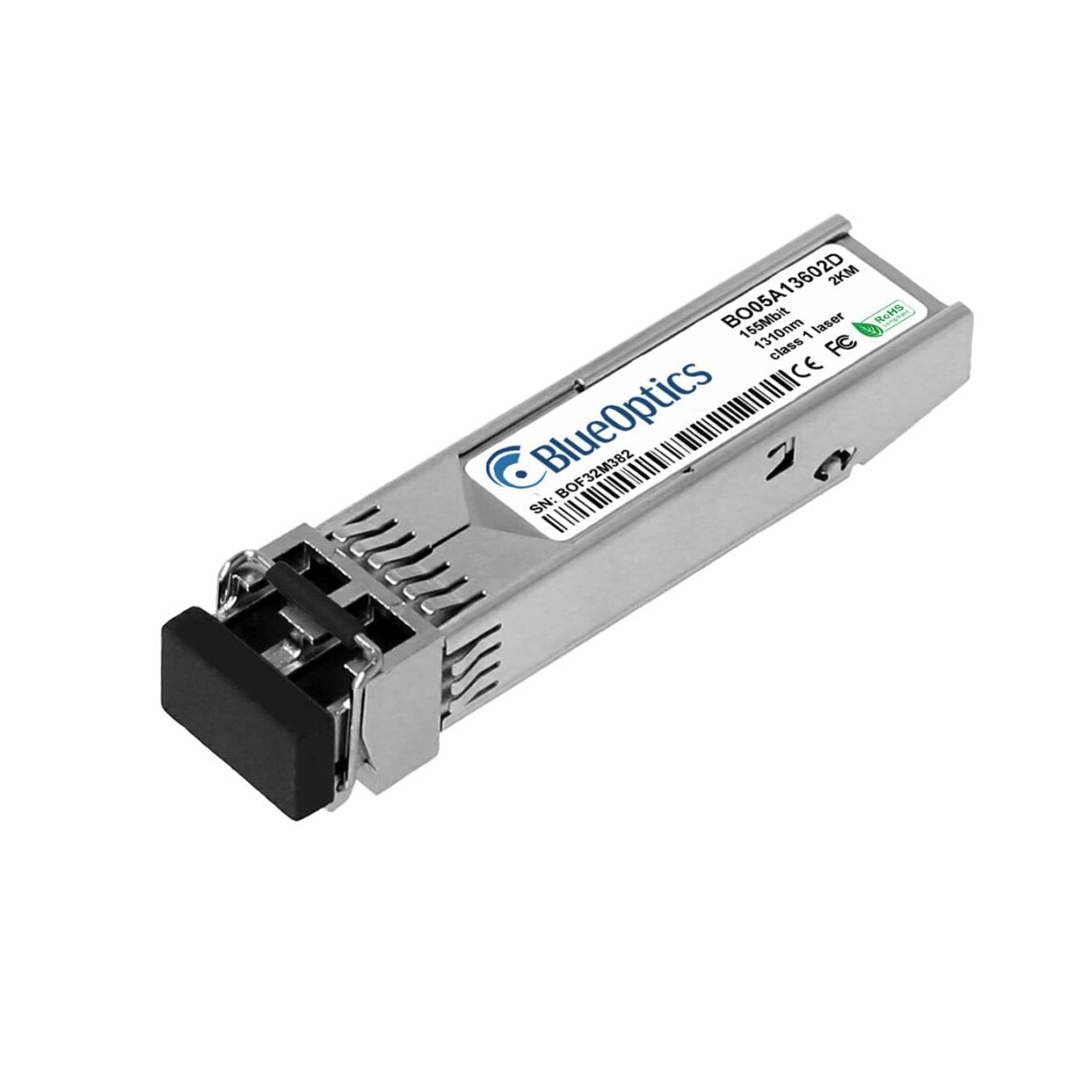 Blueoptics Avago Hfbr-57e0pz Blueoptics Bo05a13602d Sfp Transceiver, 100base-Fx, Multimode Fiber, 1310nm, 2km