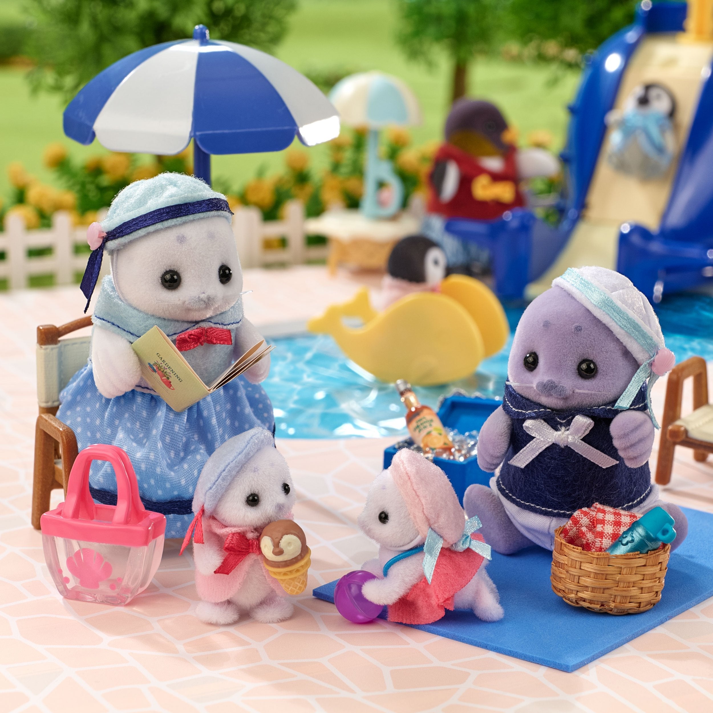 Epoch Sylvanian Families - Robben Familie 5759