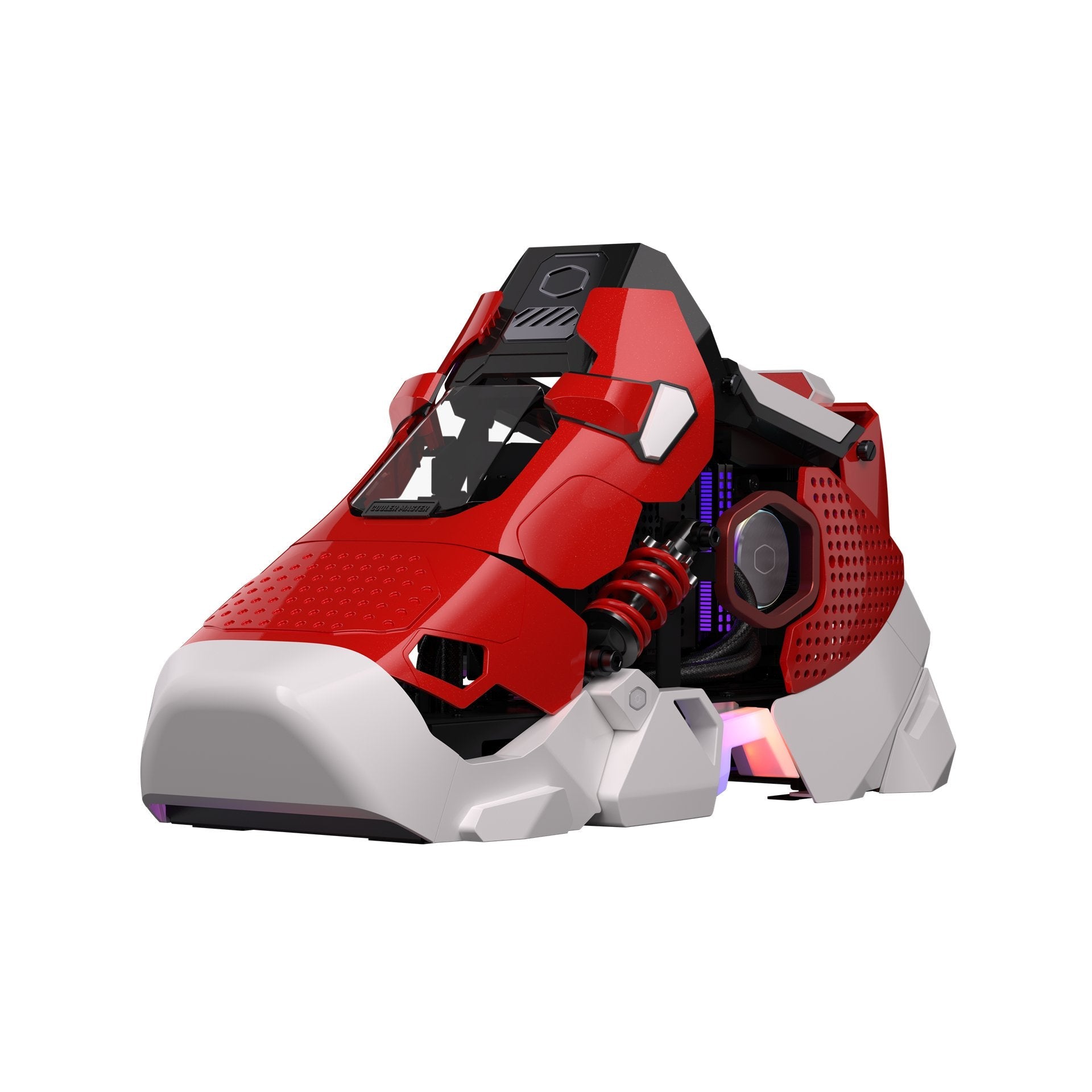 Pc Gaming Cooler Master Sneaker X Intel® Core I9 32 Gb Ddr5-Sdram 1 Tb Ssd Nvidia Geforce Rtx 4070 Windows 11 Pc Negro, Rojo, Blanco