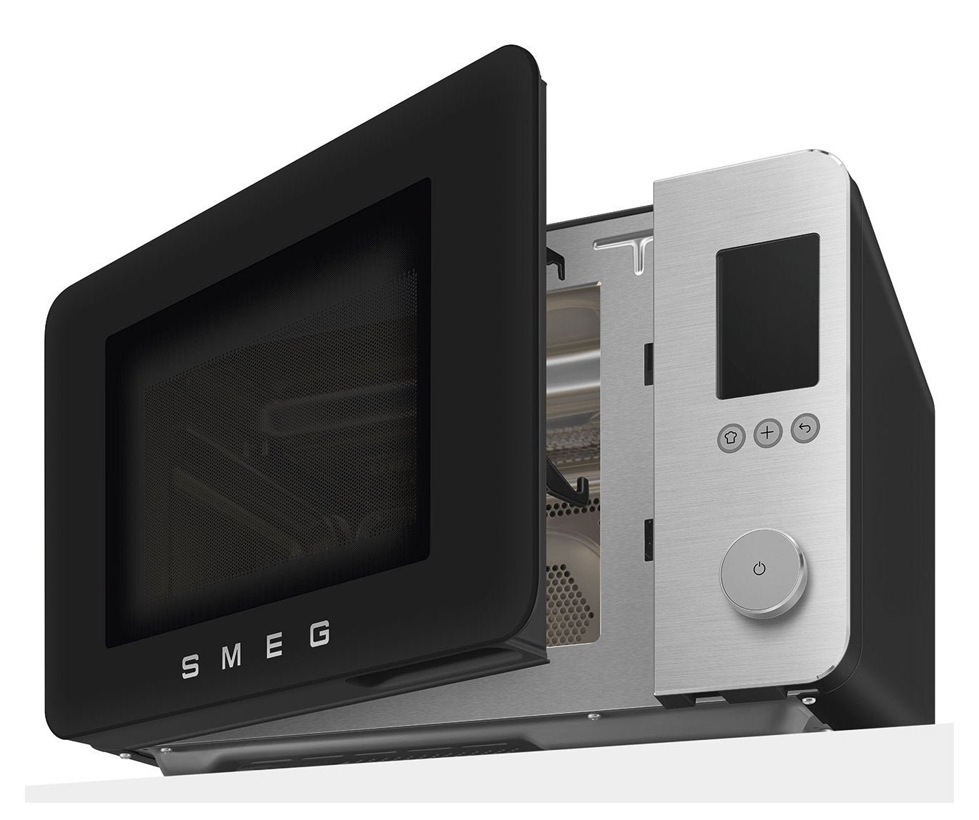 Microondas Smeg Moc02blmeu Combo De Sobremesa + Ventilador/Grill