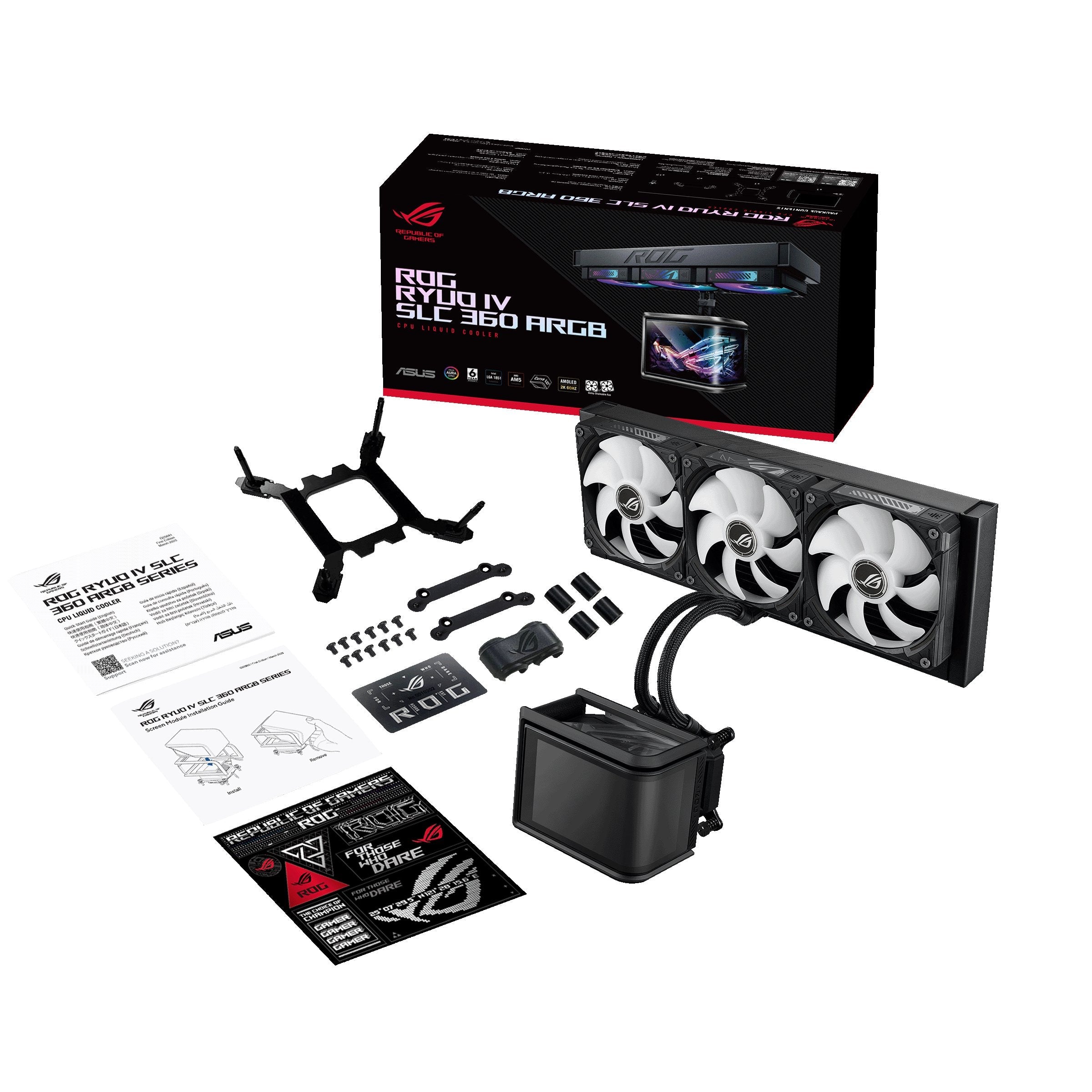 EAN 4711387850657 - ASUS ROG Ryuo IV SLC 360 ARGB Procesador Sistema de refrigeración líquida todo en uno 12 cm Negro imagen 21