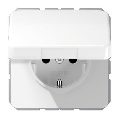 Jung Cd1520bfkiklww Schuko Steckdose M.Klappd. 16a 250v Cd Alp
