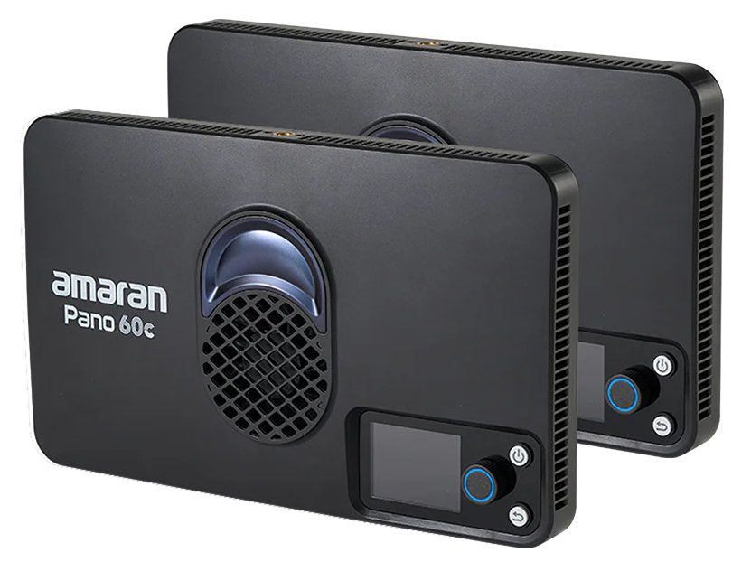 Amaran Pano 60c 2-Light-Kit Charcoal