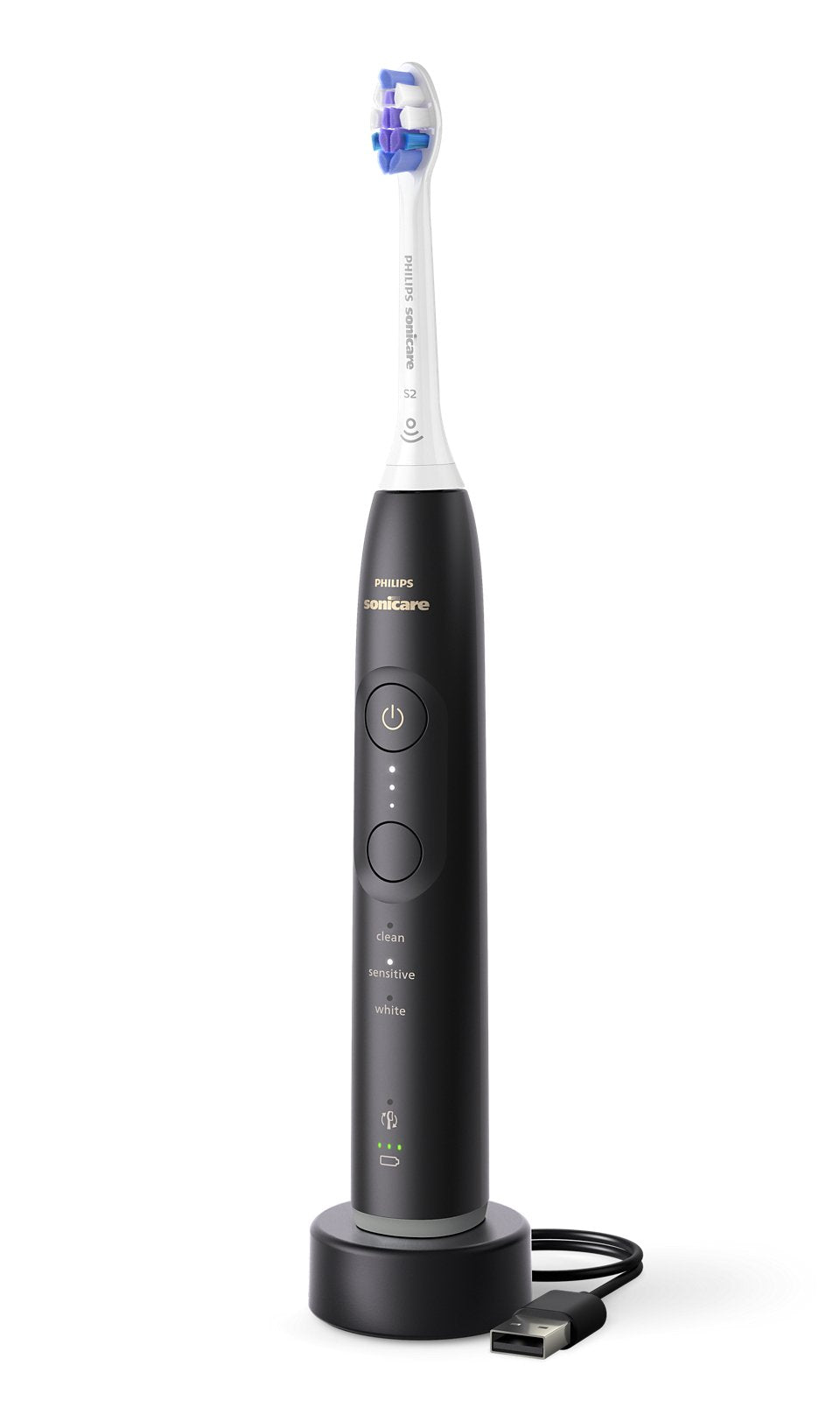 EAN 8720689021616 - Philips HX7411/02 cepillo eléctrico para dientes Adulto Negro imagen 4