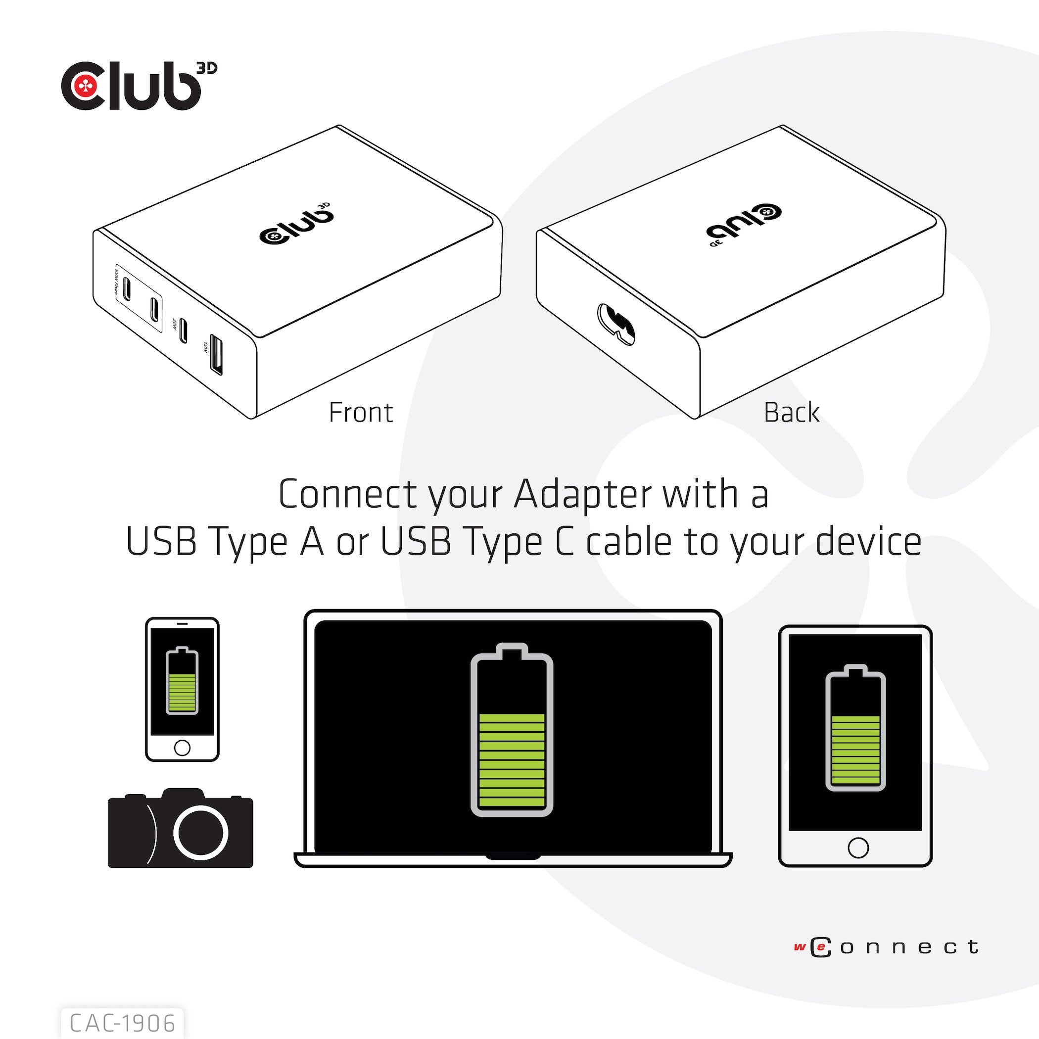 EAN 8719214472276 - CLUB3D CAC-1906 cargador de dispositivo móvil Universal Negro CC Interior imagen 11