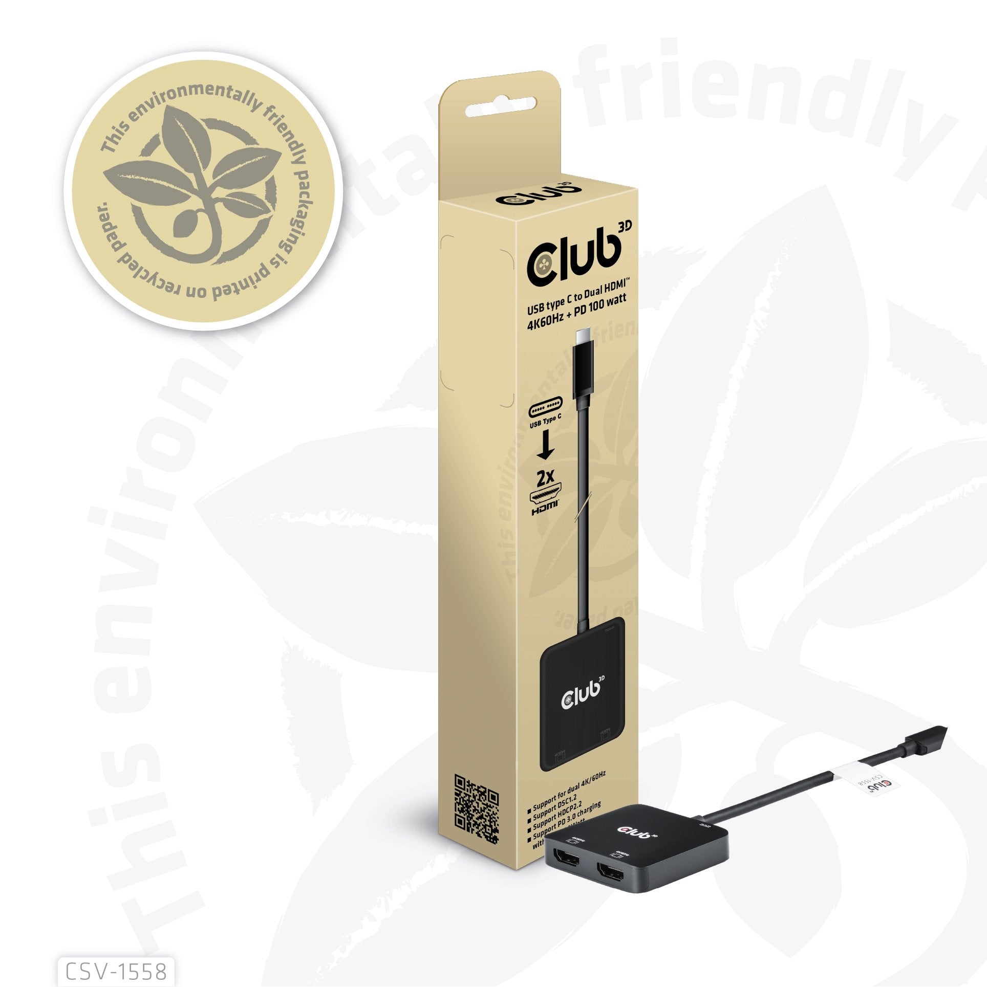 EAN 8719214472979 - CLUB3D CSV-1558 divisor de video imagen 8