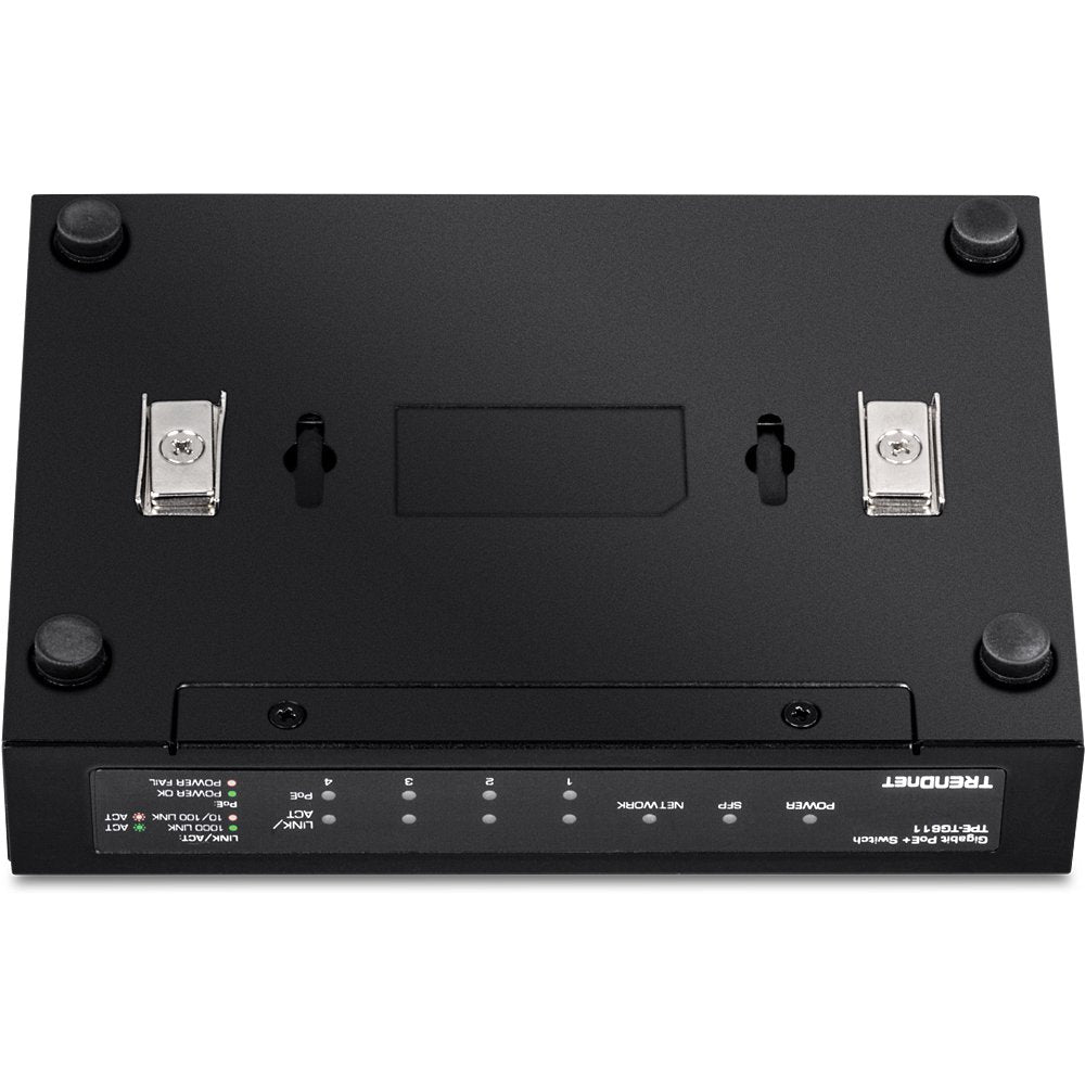 EAN 0710931161670 - Trendnet TPE-TG611 switch Gigabit Ethernet (10/100/1000) Energía sobre Ethernet (PoE) Negro imagen 5
