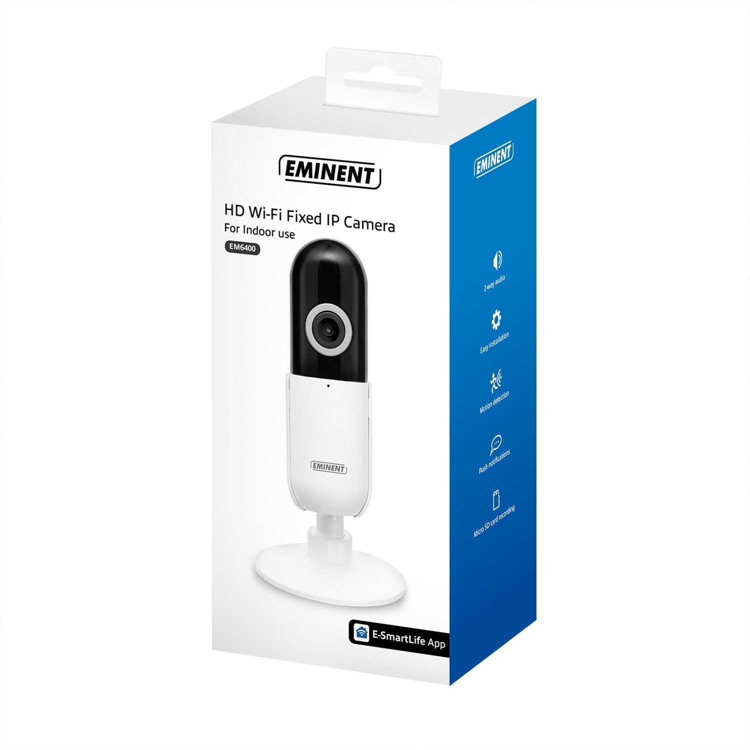 Camara De Seguridad Eminent Inalambrica Hd Ip Cam Con Grabacion En Micro Sd