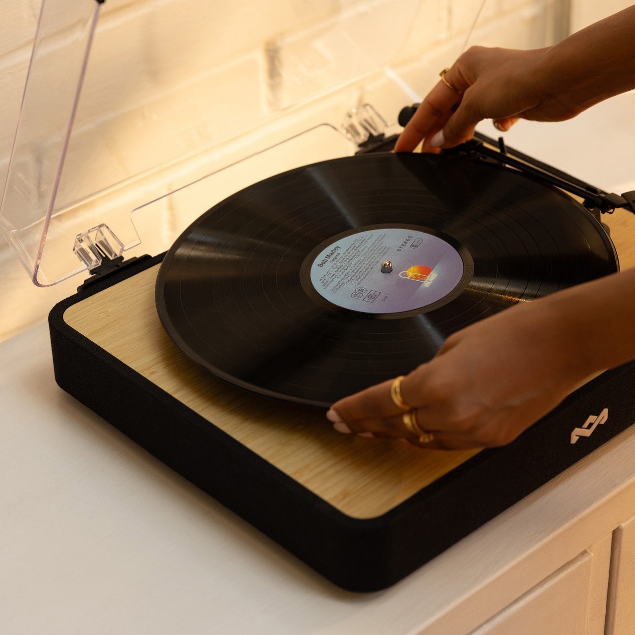 Marley Revolution Turntable, Bluetooth, Signature Black