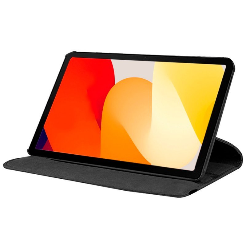 Material Polipiel. Con Su Diseño Giratorio, Permite Sostener La Tablet En Posición Tanto Horizontal Como Vertical. Presentada En Caja-Blister. Excelente Calidad.
Válida Para: Xiaomi Redmi Pad Se.