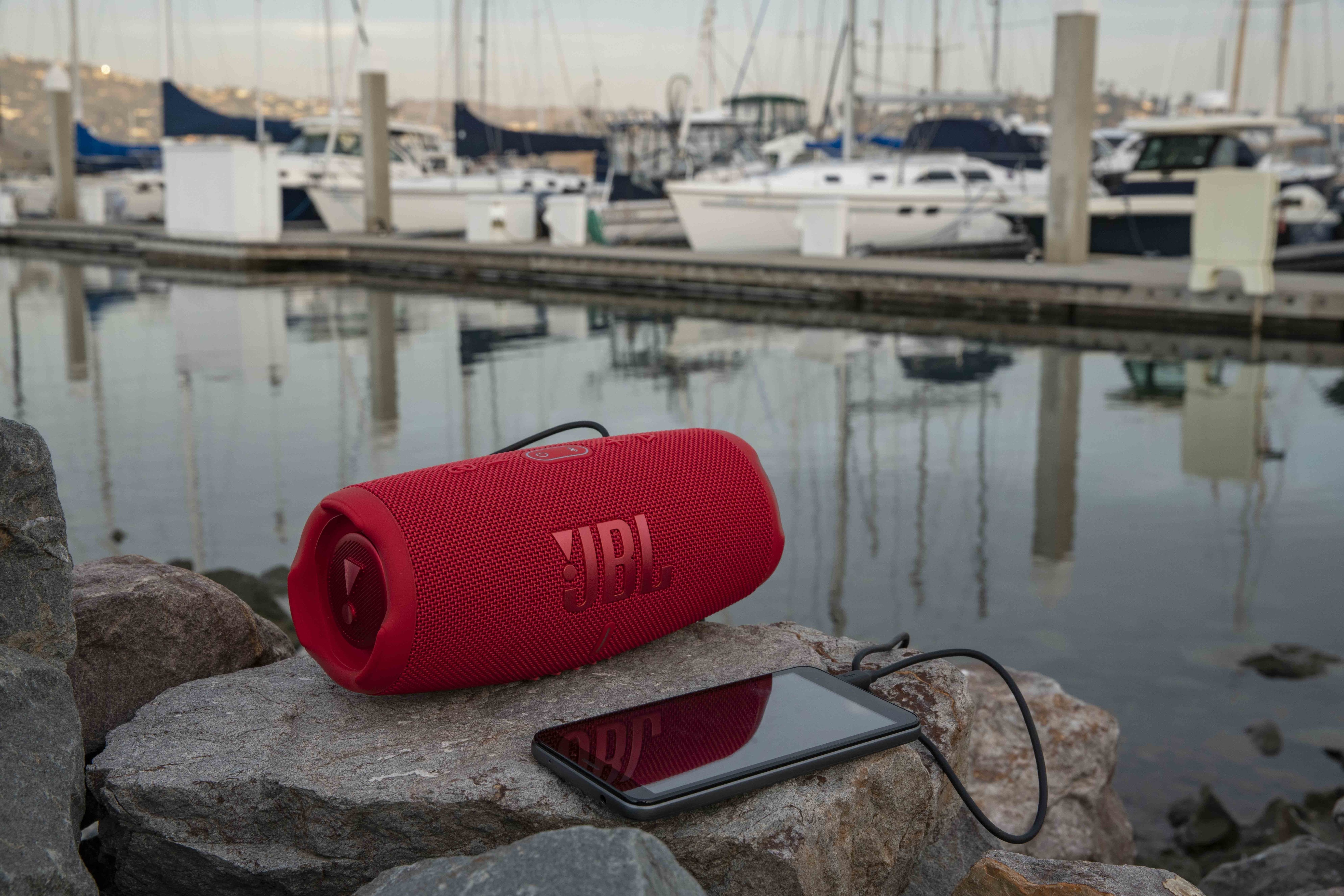 Jbl Altavoz Charge5 Gris/Bluetooth/Ip67/Partyboost