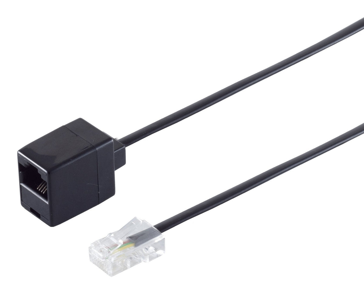 S-Impuls Western-Conector Macho 6 6 Western-Empalme 6 6 10m