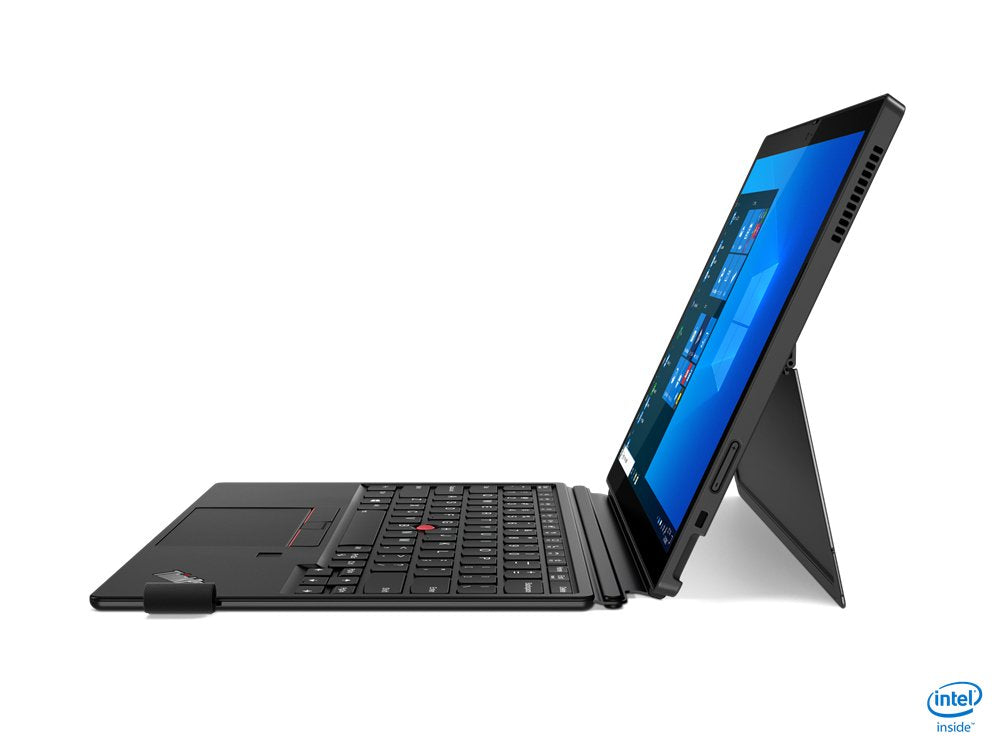 Lenovo Thinkpad X12 Detachable 20uw Tableta Con Teclado Desmontable Intel Core I5 1130g7 / 1.8 Ghz Win 10 Pro 64 Bits (Incluye Licencia De Win 11 Pro) Iris Xe Graphics De Intel 16 Gb Ram 512 Gb Ssd Nvme 12.3" Ips Pantalla Táctil 1920 X 128
