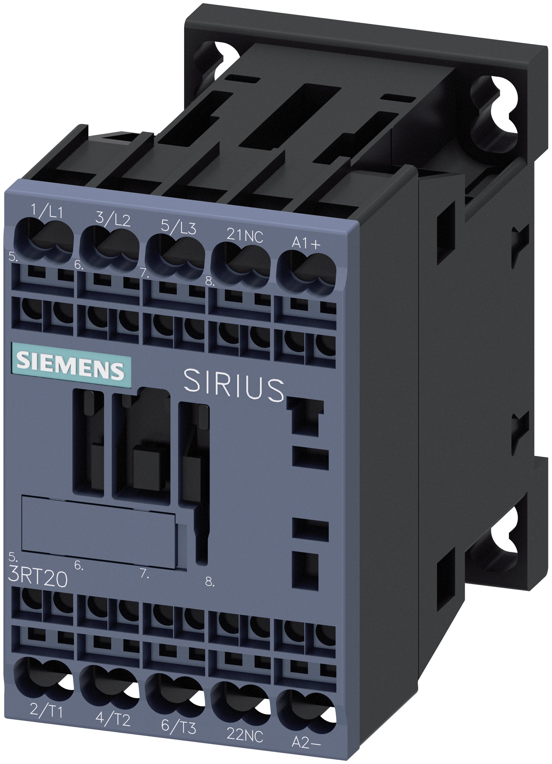 Siemens 3rt20162bb42 Schtz Ac-3 4kw 400v 1 24vdc 3p S00