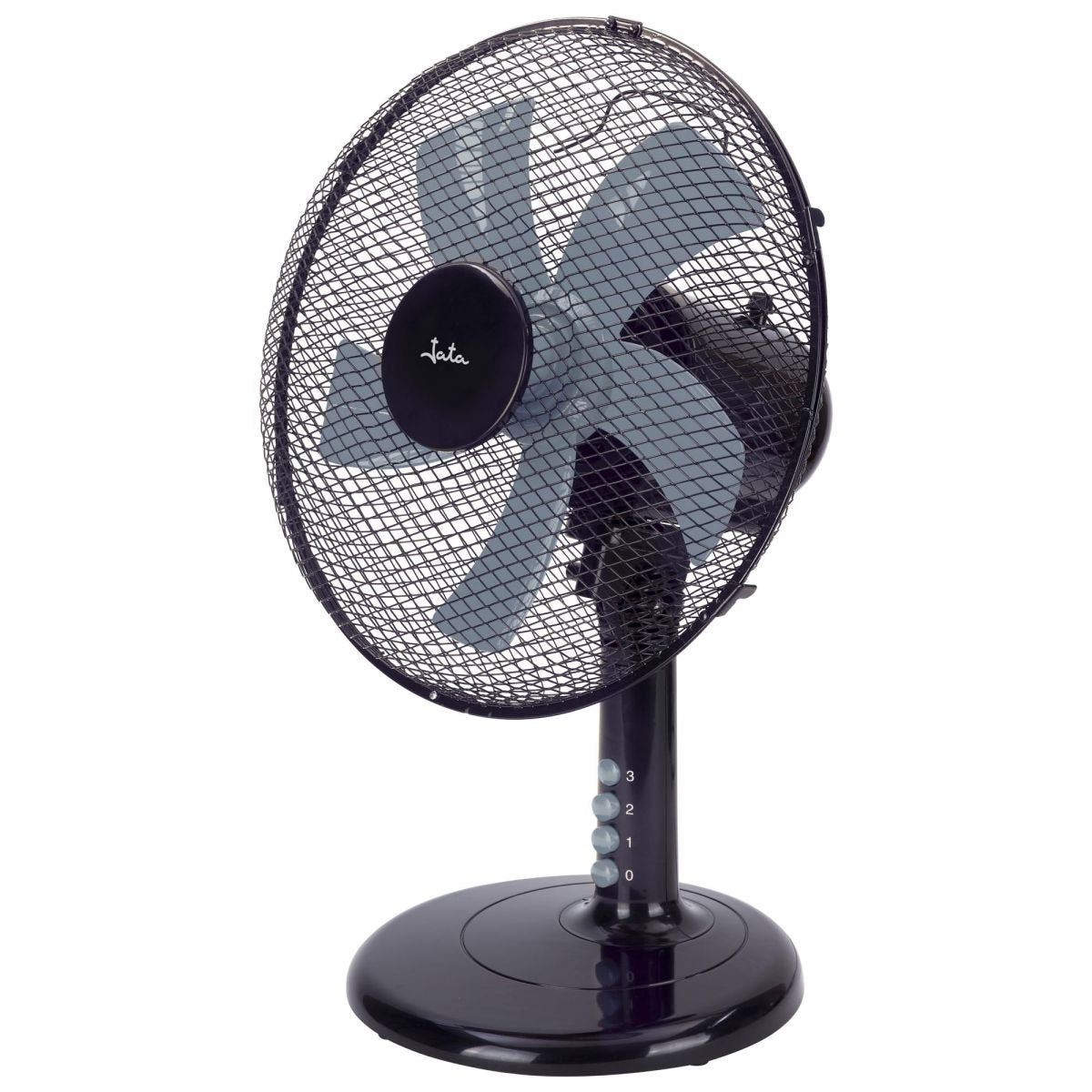 Ventilador Jata De Mesa Vm3124 5 Aspas 34cm Negro