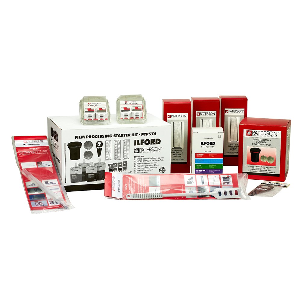 Ilford Film Starter Kit With Paterson Tank