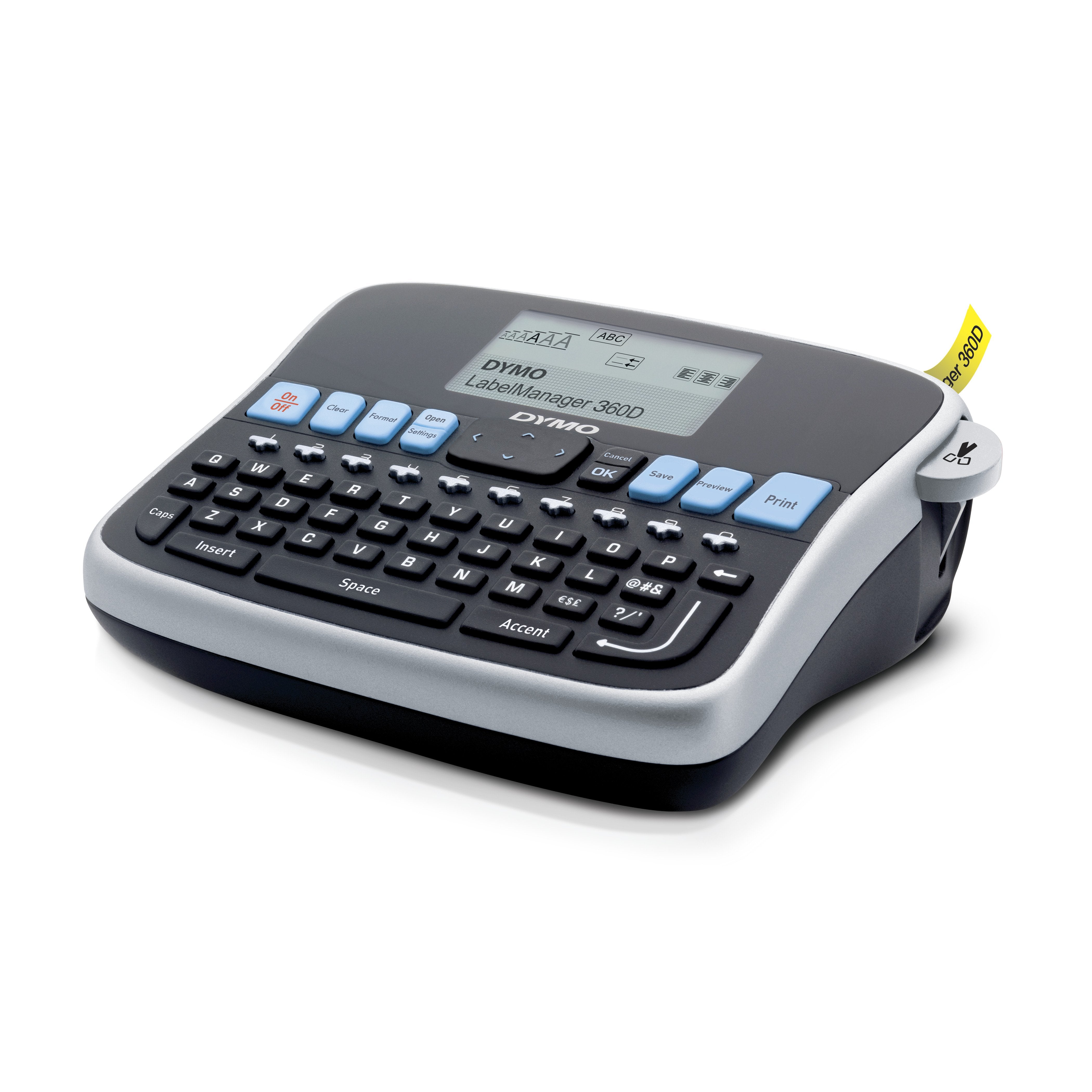 EAN 3501170879498 - DYMO LabelManager 360D impresora de etiquetas Transferencia térmica 180 x 180 DPI 12 mm/s Alámbrico D1 QW imagen 2