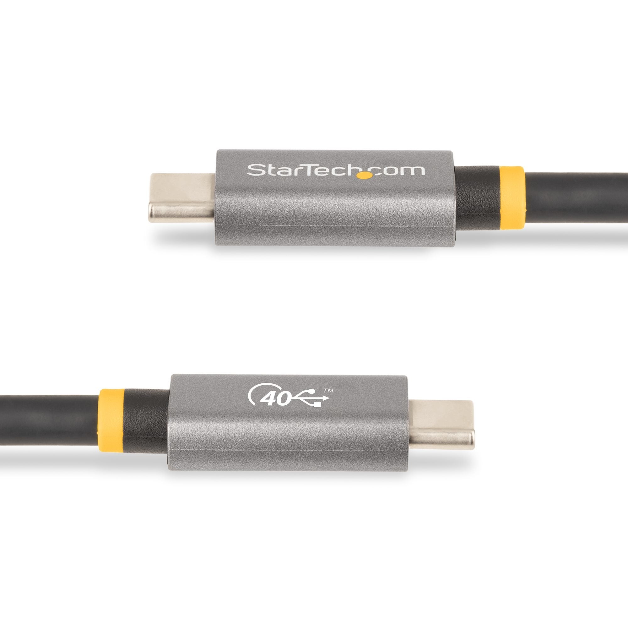 Startech Cable De 1m Usb4 - Cable Usb-C Certificado Por Usb-If 40gbps - Power Delivery Pd 100w 8k 60hz