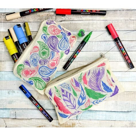 Posca Marcador  Pc-5m No Permanente Punta Forma De Bala 1,8 - 2,5 Mm Lavanda