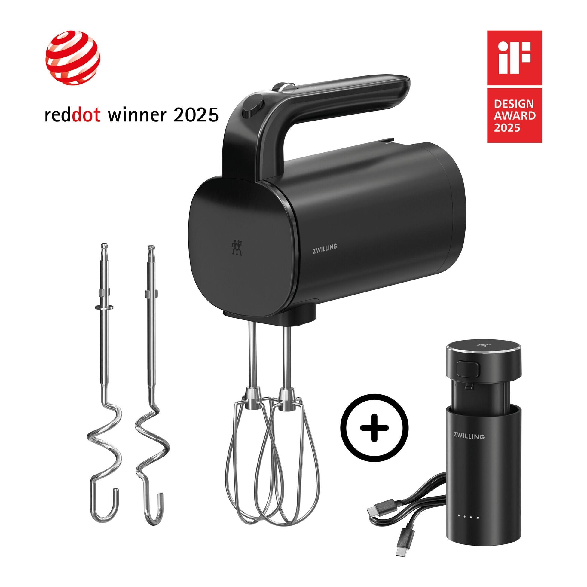 EAN 4009839683107 - ZWILLING 1030455 batidora Batidora de mano 250 W Negro imagen 1