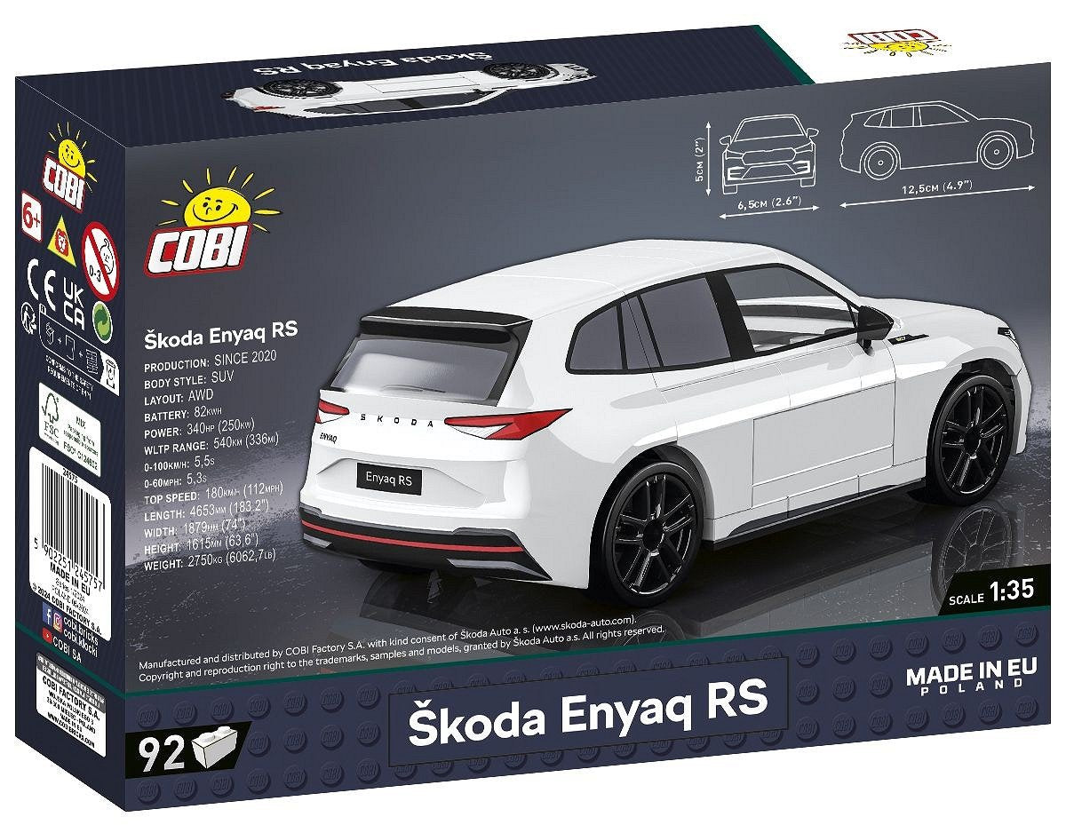 EAN 5902251245757 - COBI Škoda Enyaq RS imagen 5