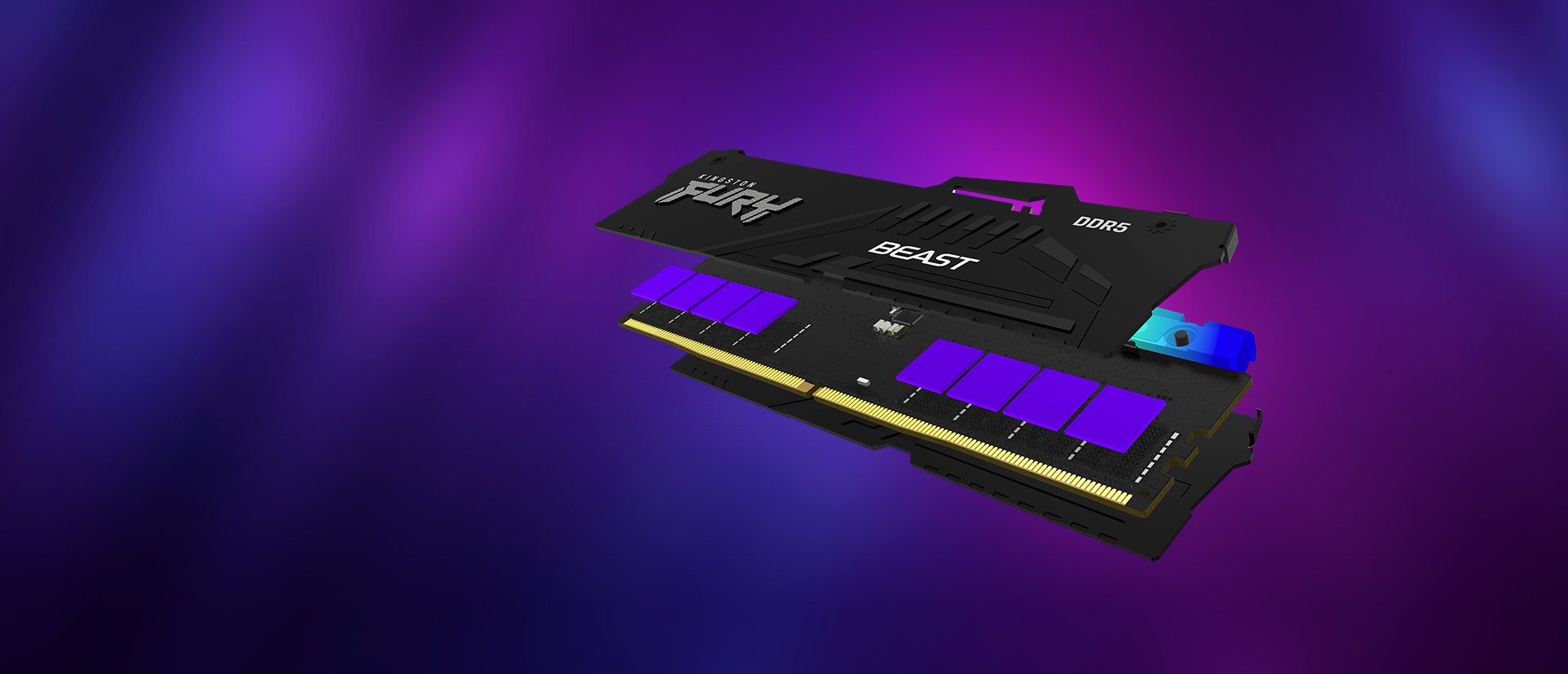 EAN 740617350265 - Kingston Technology FURY Beast RGB módulo de memoria 1 x 64 GB 5600 MT/s 288-pin DIMM imagen 12