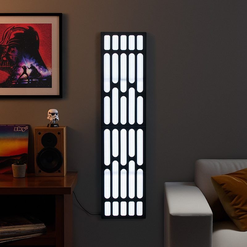Lámpara Panel Decorativa Paladone Star Wars Estrella De La Muerte